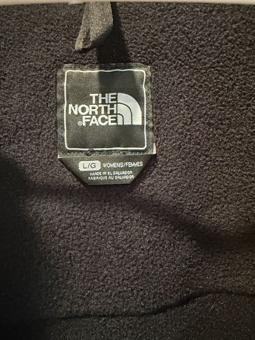 The North Face Fleece Jacket Size L Black Polartec Recycled 3