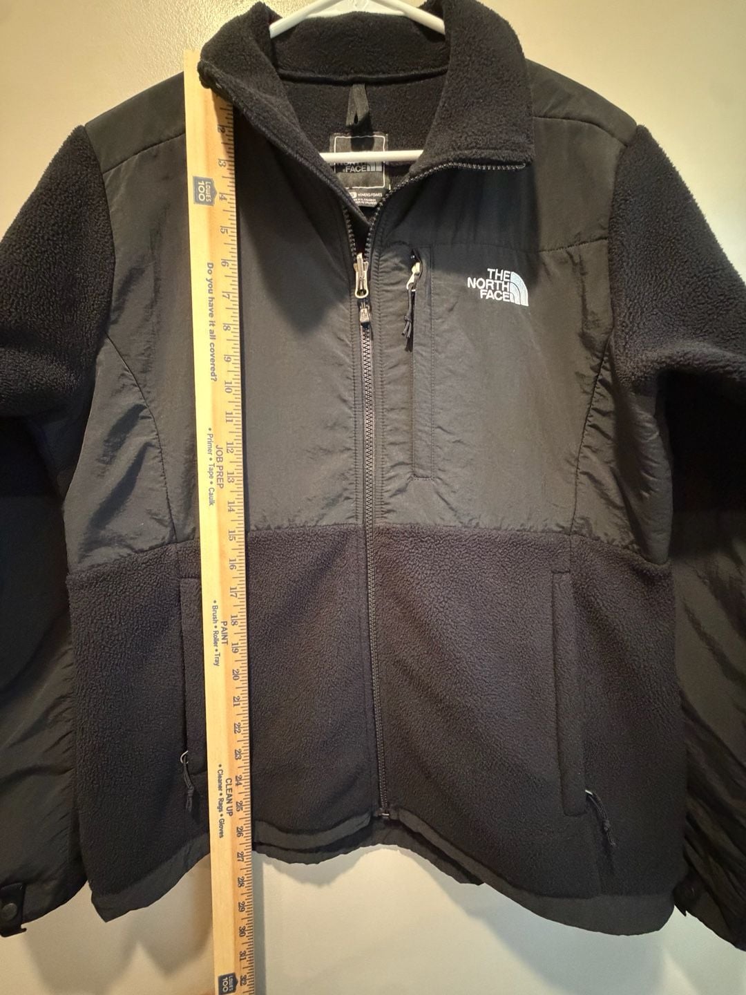 The North Face Fleece Jacket Size L Black Polartec Recycled 8