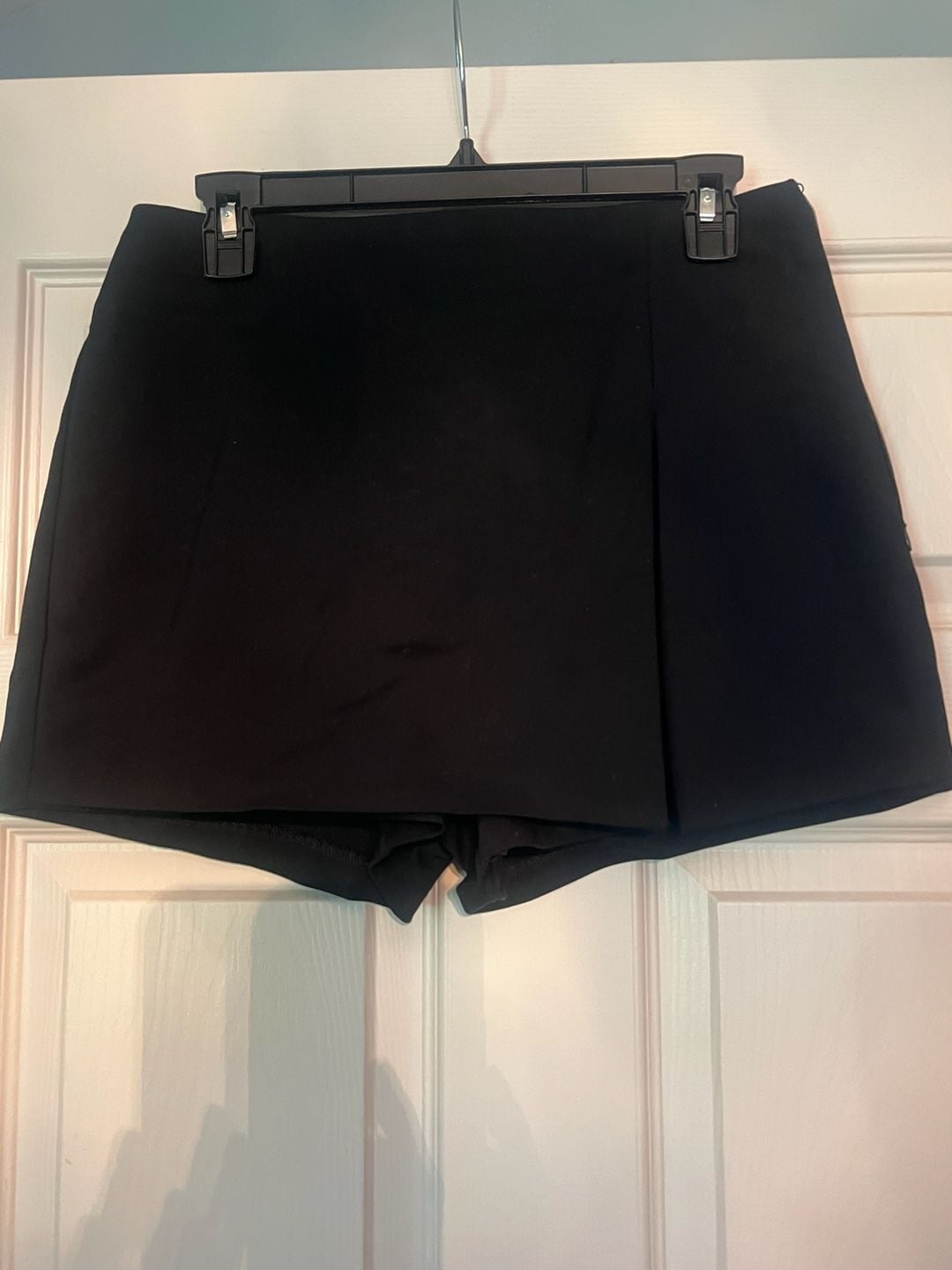 By Anthropologie Skort Size S Black Shorts Skirt 3