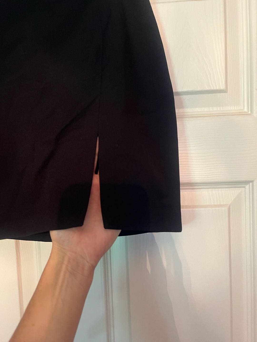 Aritzia Black Mini Skirt Size 4 4