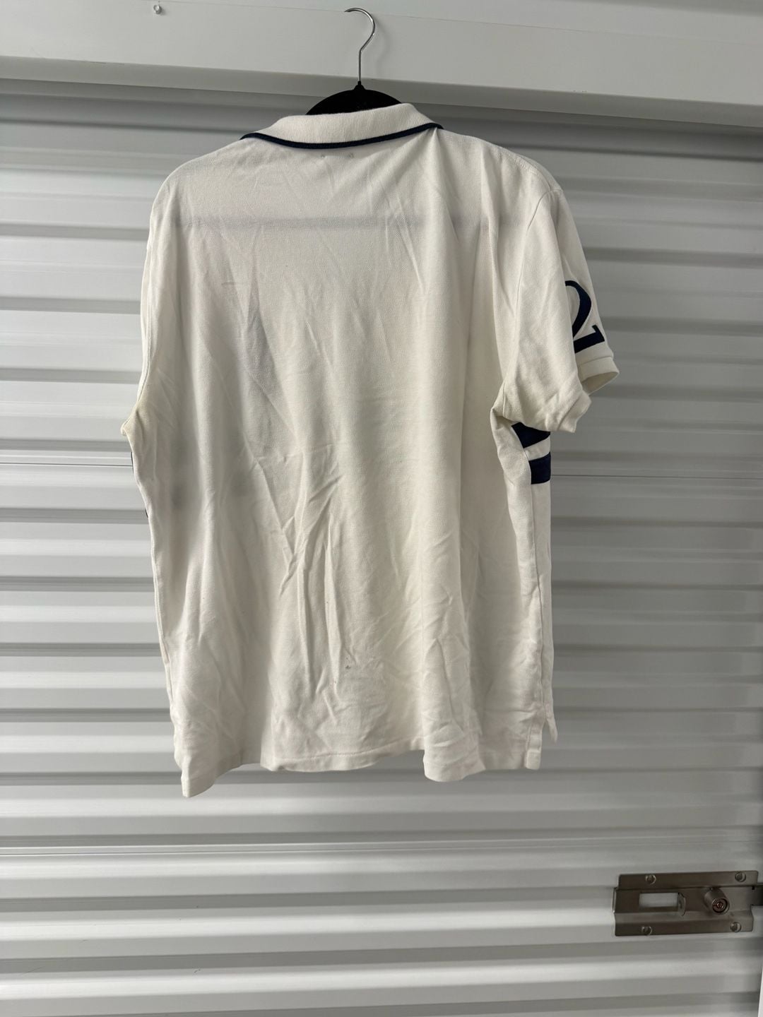 Polo Ralph Lauren Polo Shirt Size L White Custom Slim Fit Crest 4