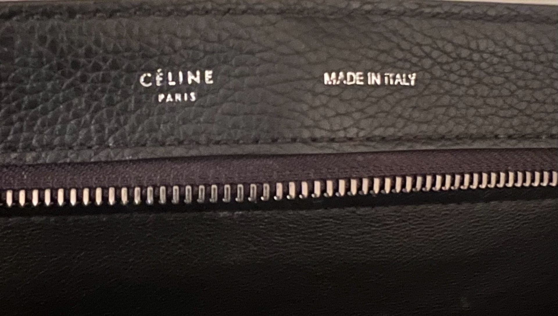 Céline Black Leather Handbag 5
