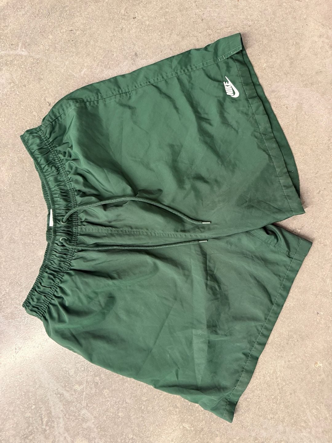 Nike Shorts Size L Green Swim Trunks 2