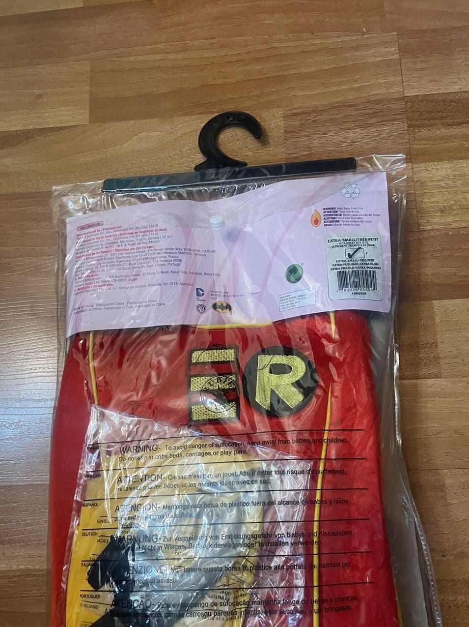 Secret Wishes Robin Costume Size X-Small DC Comics Batman 5