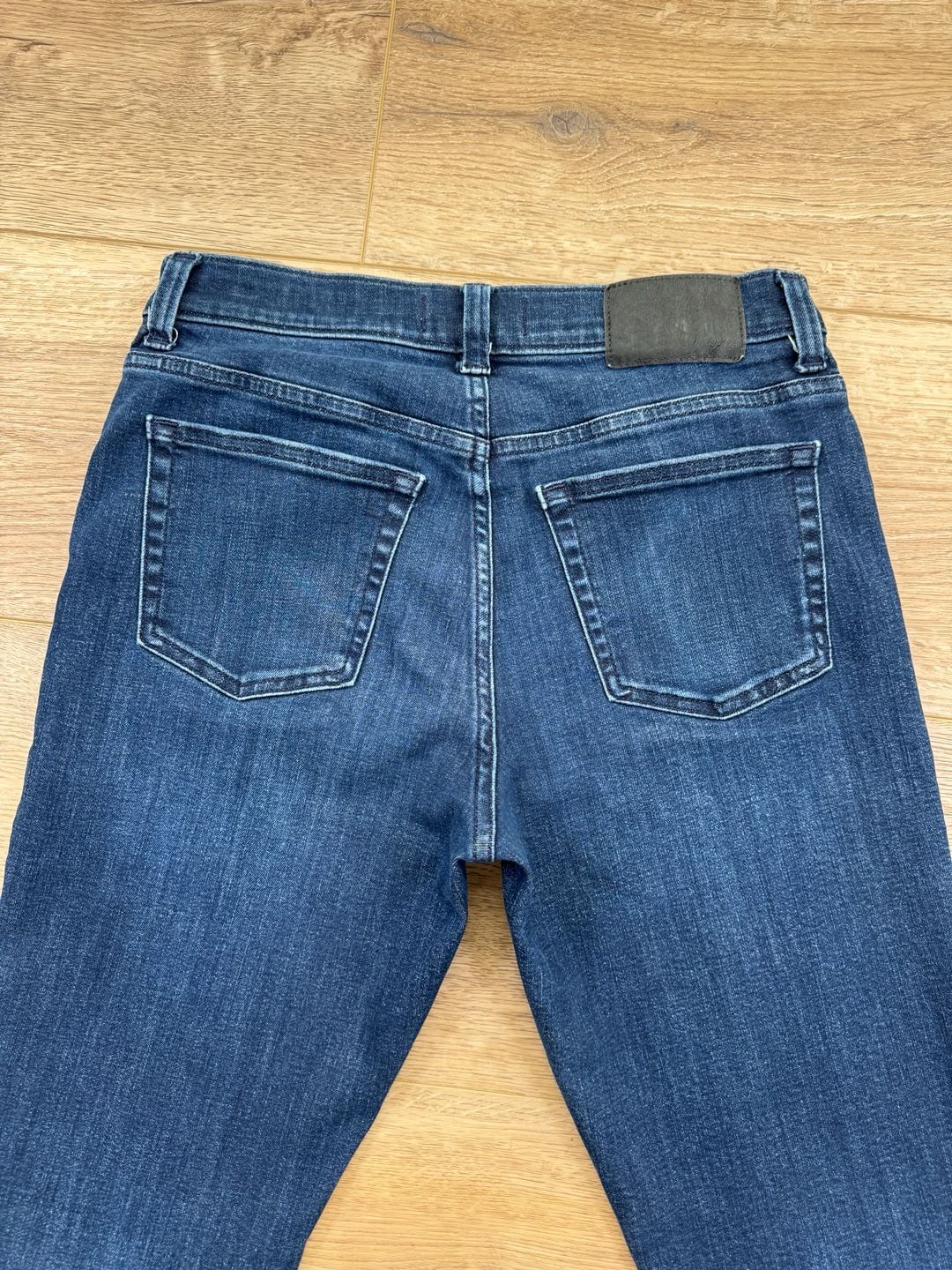 Madewell Men’s Athletic Slim Jeans Dark Wash COOLMAX Stretch Denim 30x32
14