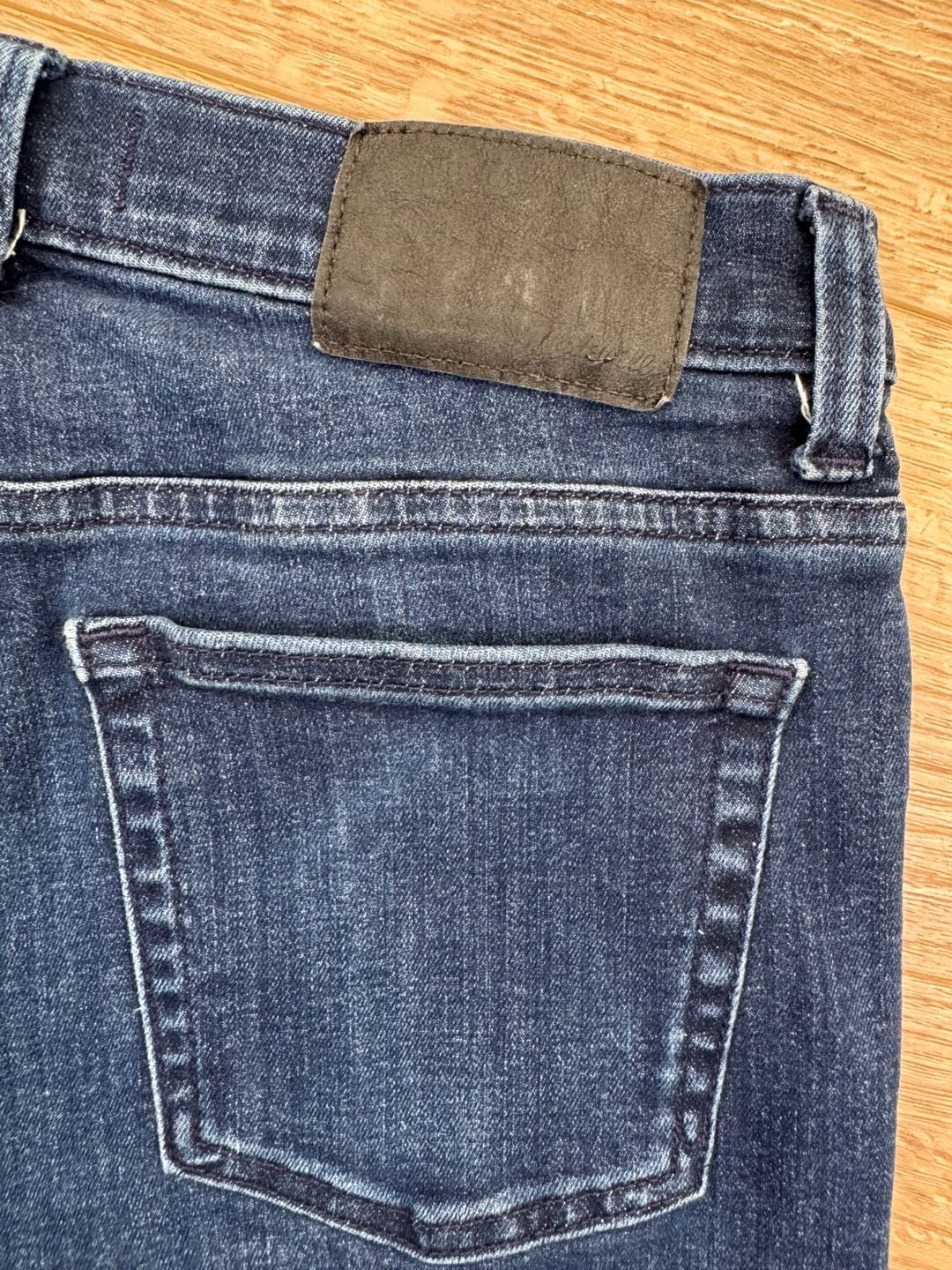 Madewell Men’s Athletic Slim Jeans Dark Wash COOLMAX Stretch Denim 30x32
15