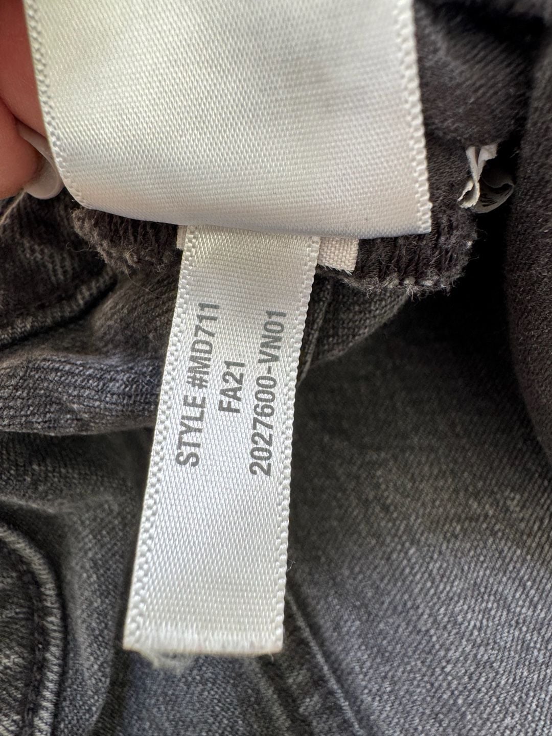 Madewell The Perfect Vintage Jean Women’s 29 Faded Black High Rise 8