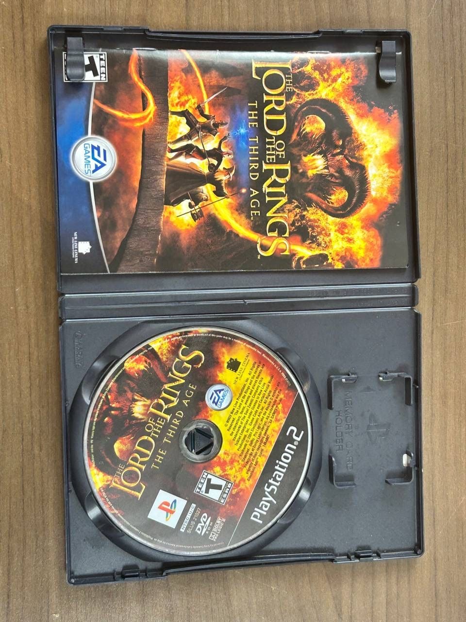 The Lord of the Rings The Third Age PS2 PlayStation 2 2004 Game w/ Manual 2