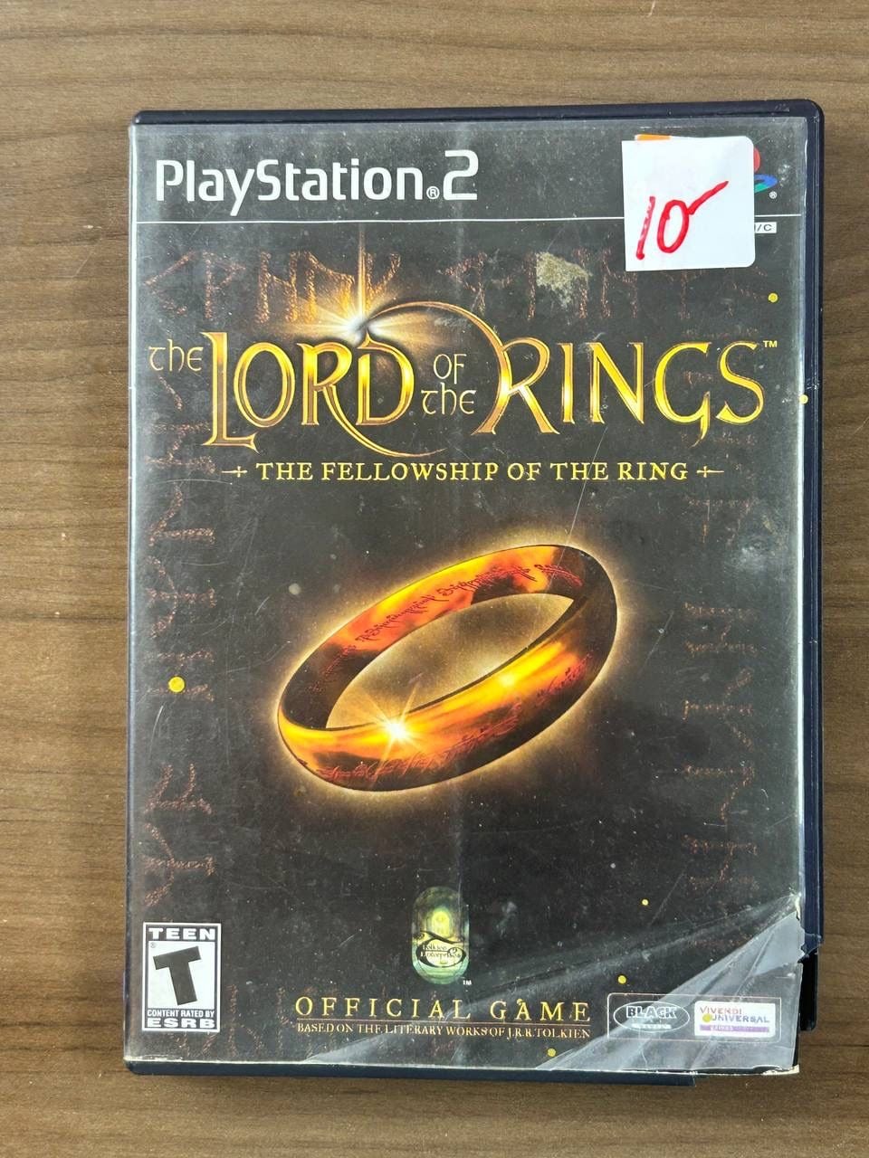 Lord of the Rings The Fellowship of the Ring PS2 PlayStation 2 2002 Game 1