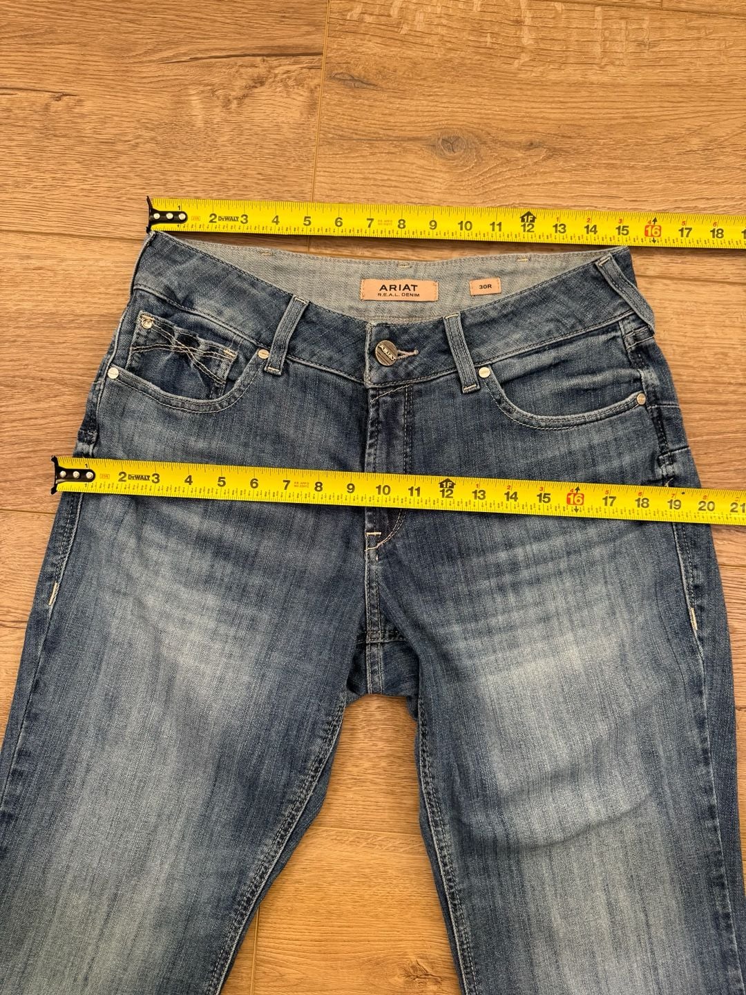 Ariat R.E.A.L. Annie Perfect Rise Bootcut Jeans 30R 12