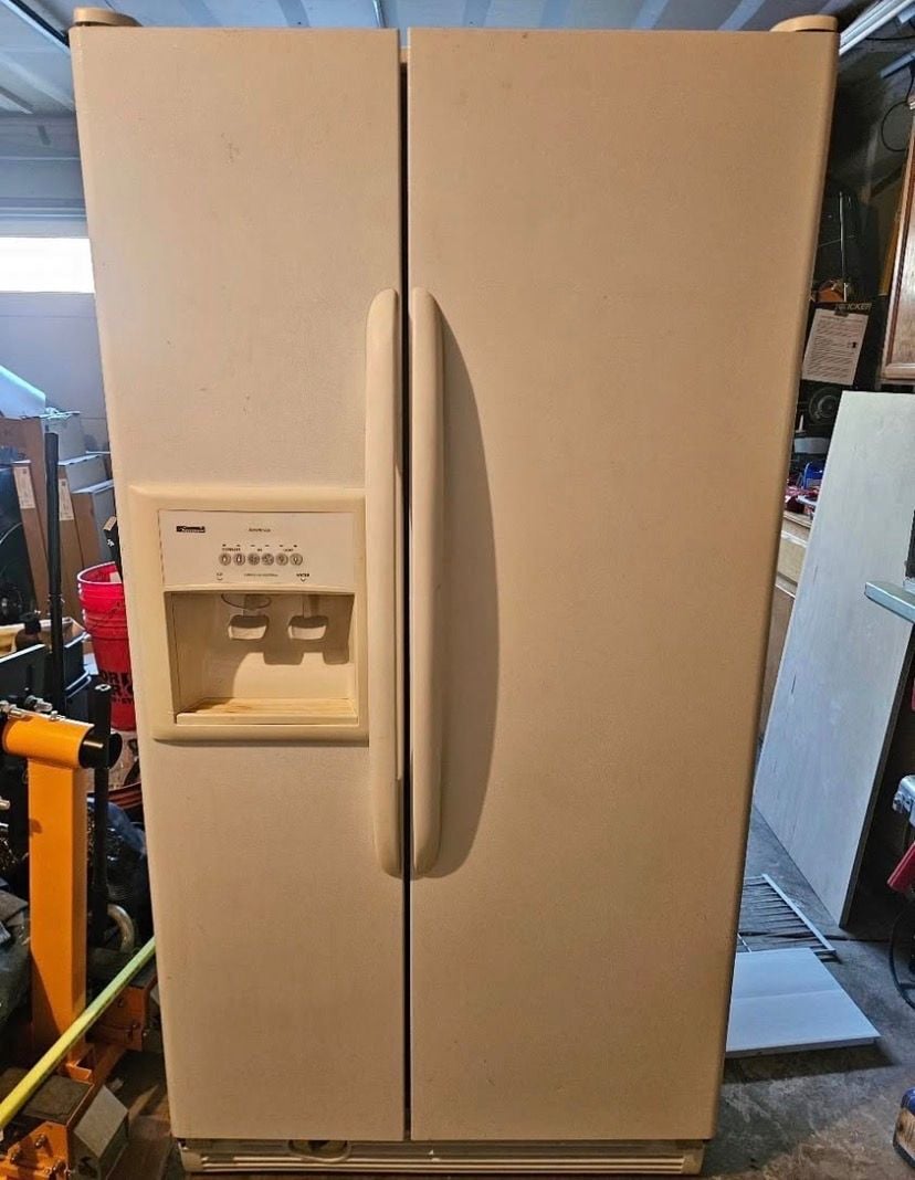 Kenmore Side-by-Side Refrigerator White 1