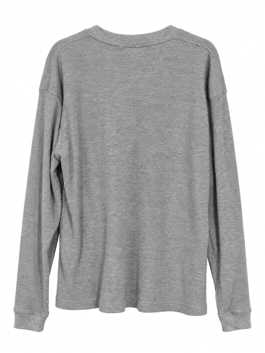 NCAA Florida State Seminoles Henley Size XL Gray Thermal Long Sleeve Shirt 3