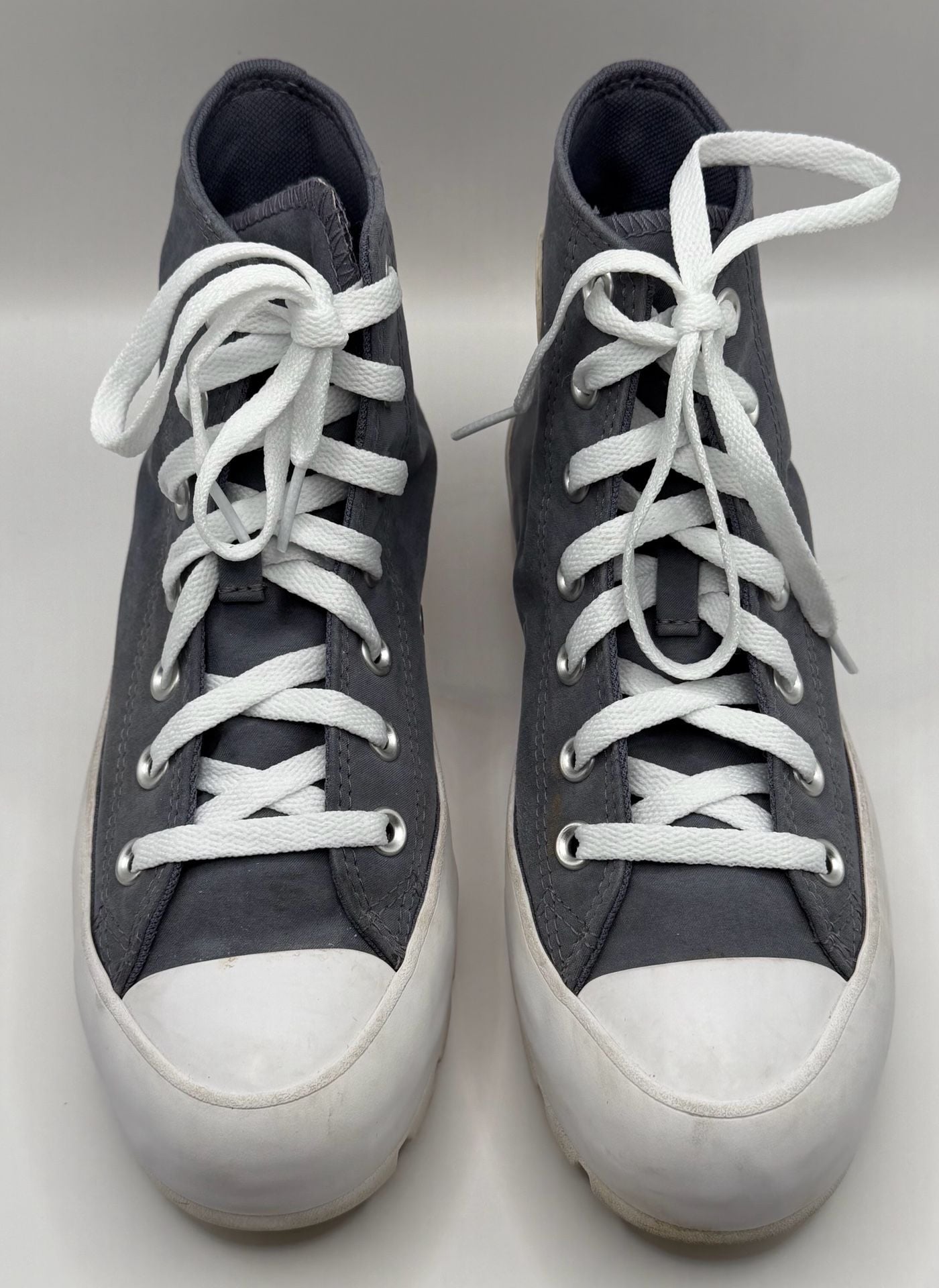 Converse Chuck Taylor All Star Lugged Size 7 Gray High Top Sneakers 2