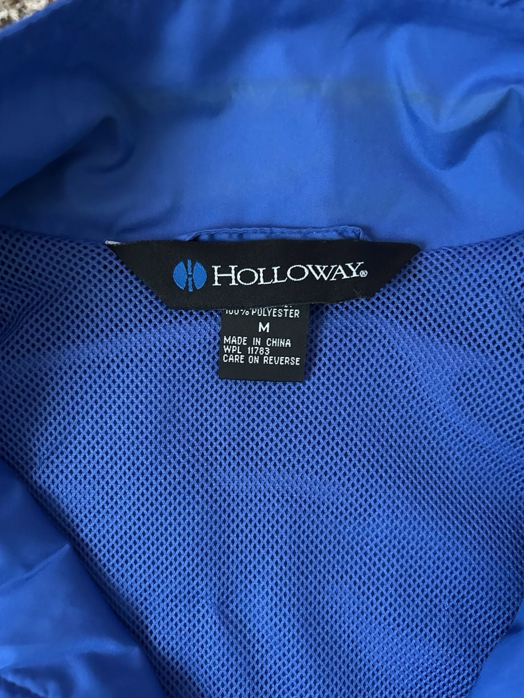 Holloway Miller Lite NASCAR Racing Windbreaker Jacket Size M Blue 4