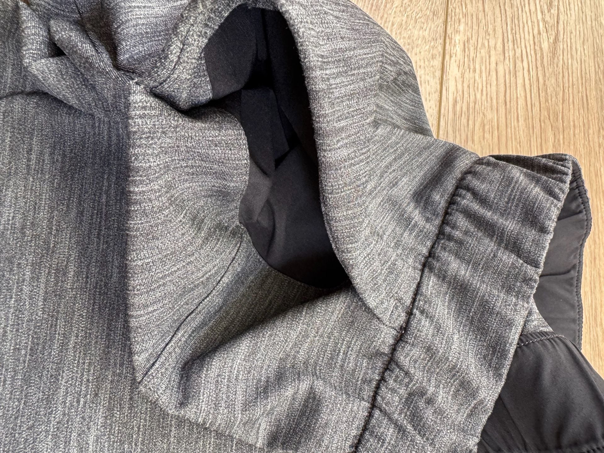 Lululemon Women’s Heathered Gray Drawstring Stretch Pants Size 10 12