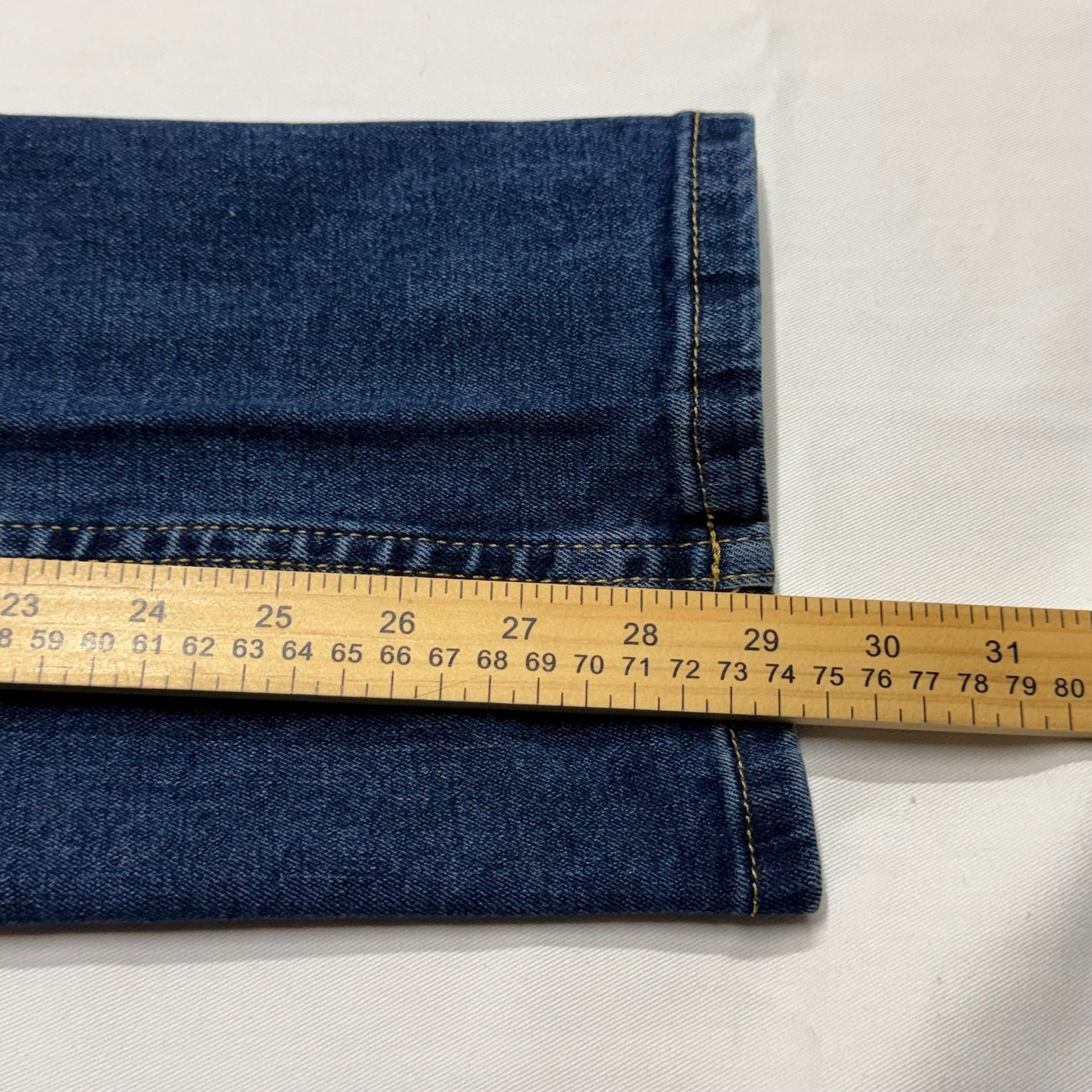 Member's Mark Straight Fit Premium Stretch Jeans 32x30 Blue Denim 6
