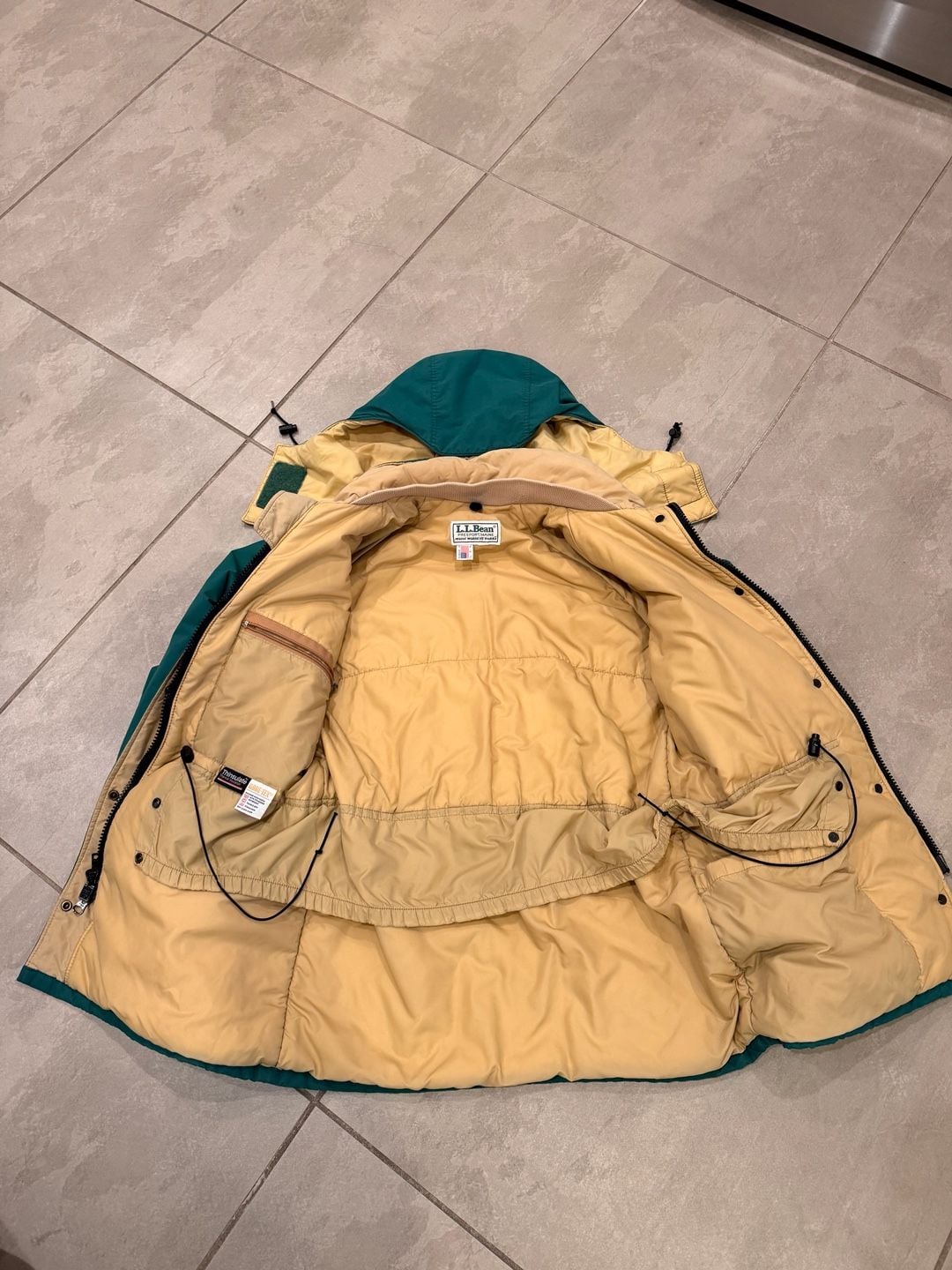 L.L. Bean Maine Warden's Parka Vintage Green Thinsulate Gore-Tex 4