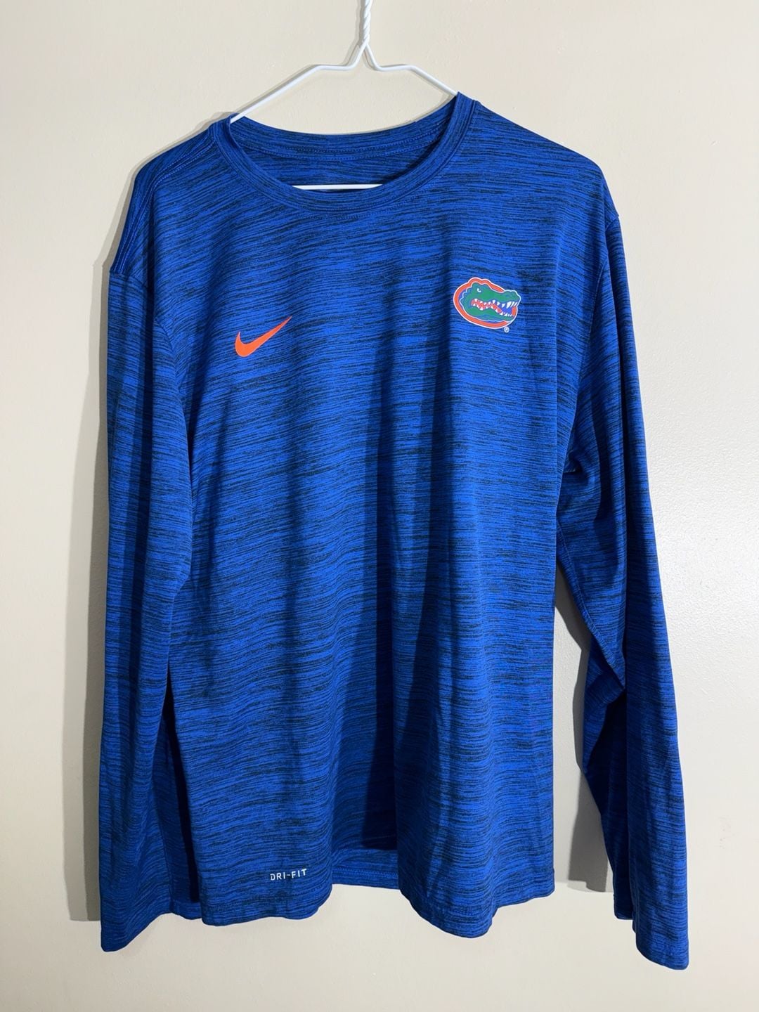 Nike Florida Gators Dri-FIT Long Sleeve Shirt Blue 2