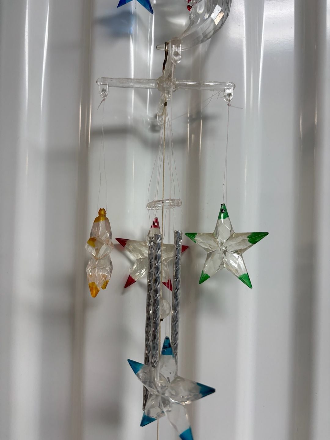 Glass Moon And Stars Wind Chime 3
