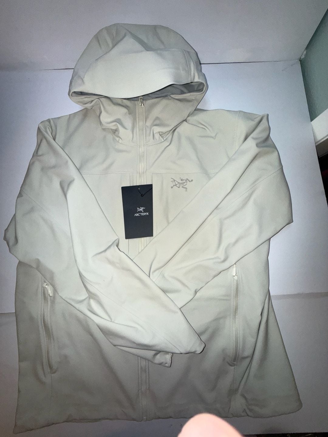 Arc'teryx Hooded Softshell Jacket Beige 7