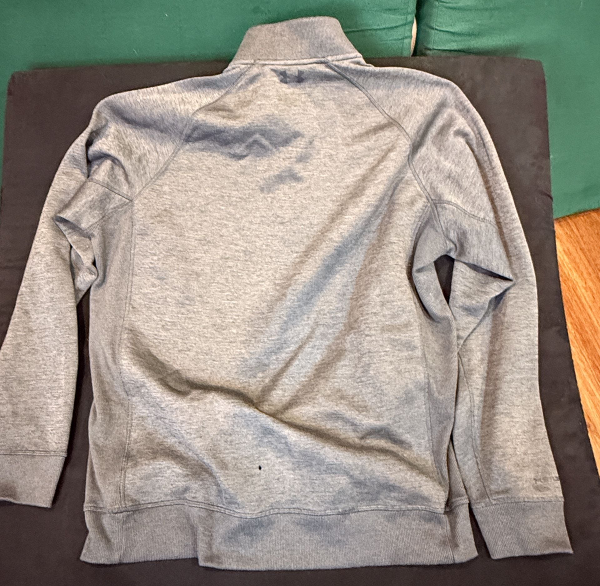 Under Armour ColdGear 1/4 Zip Pullover Size XL Gray Heather 5