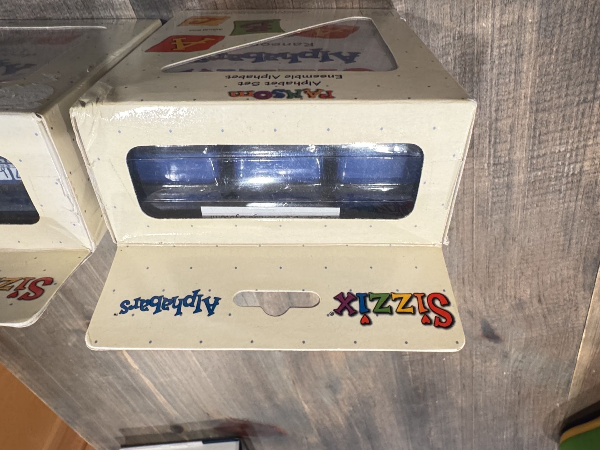 Sizzix Alphabars Ransom And Doodle Block Alphabet Sets Lot of 2 6