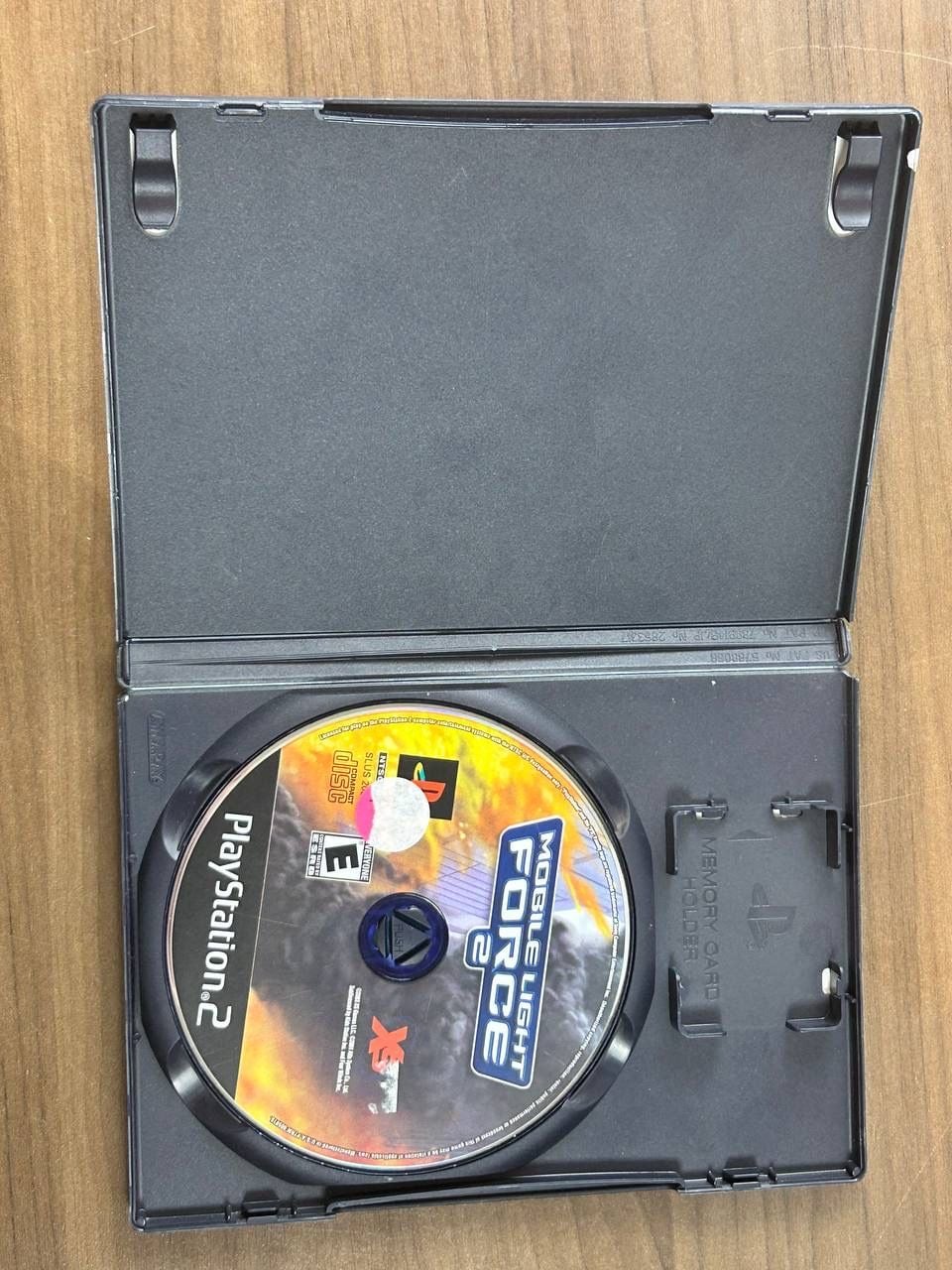 Mobile Light Force 2 (Sony PlayStation 2 PS2, 2003) Game Disc & Case 2