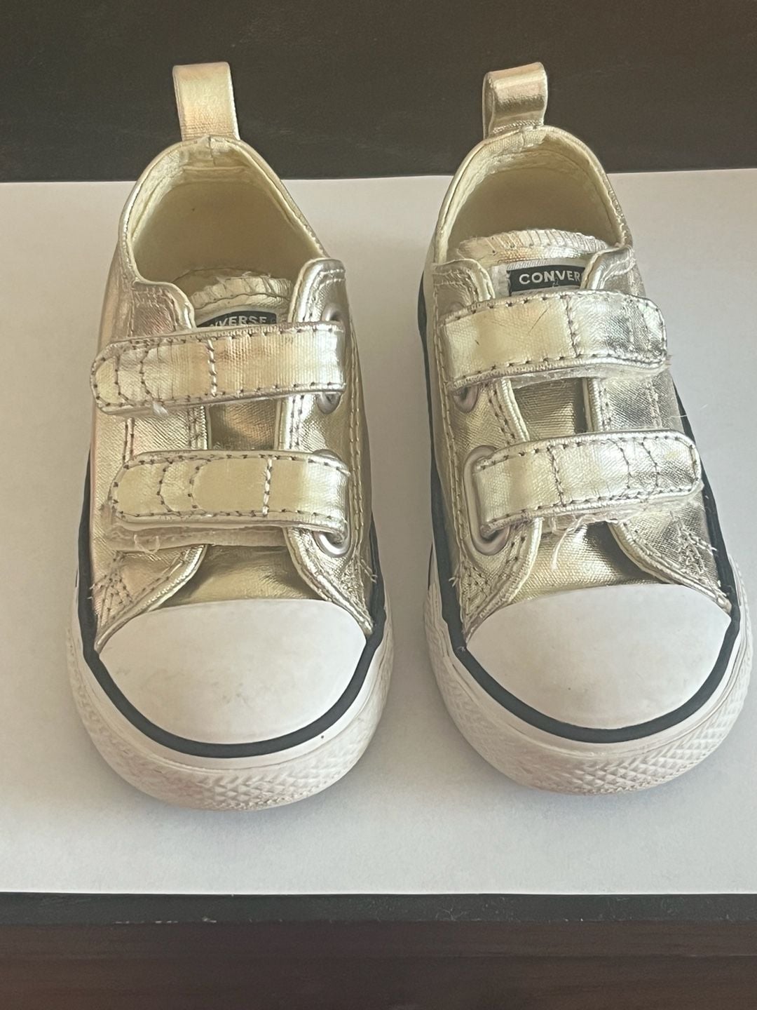 Converse All Star Sneakers Gold Metallic kids 2