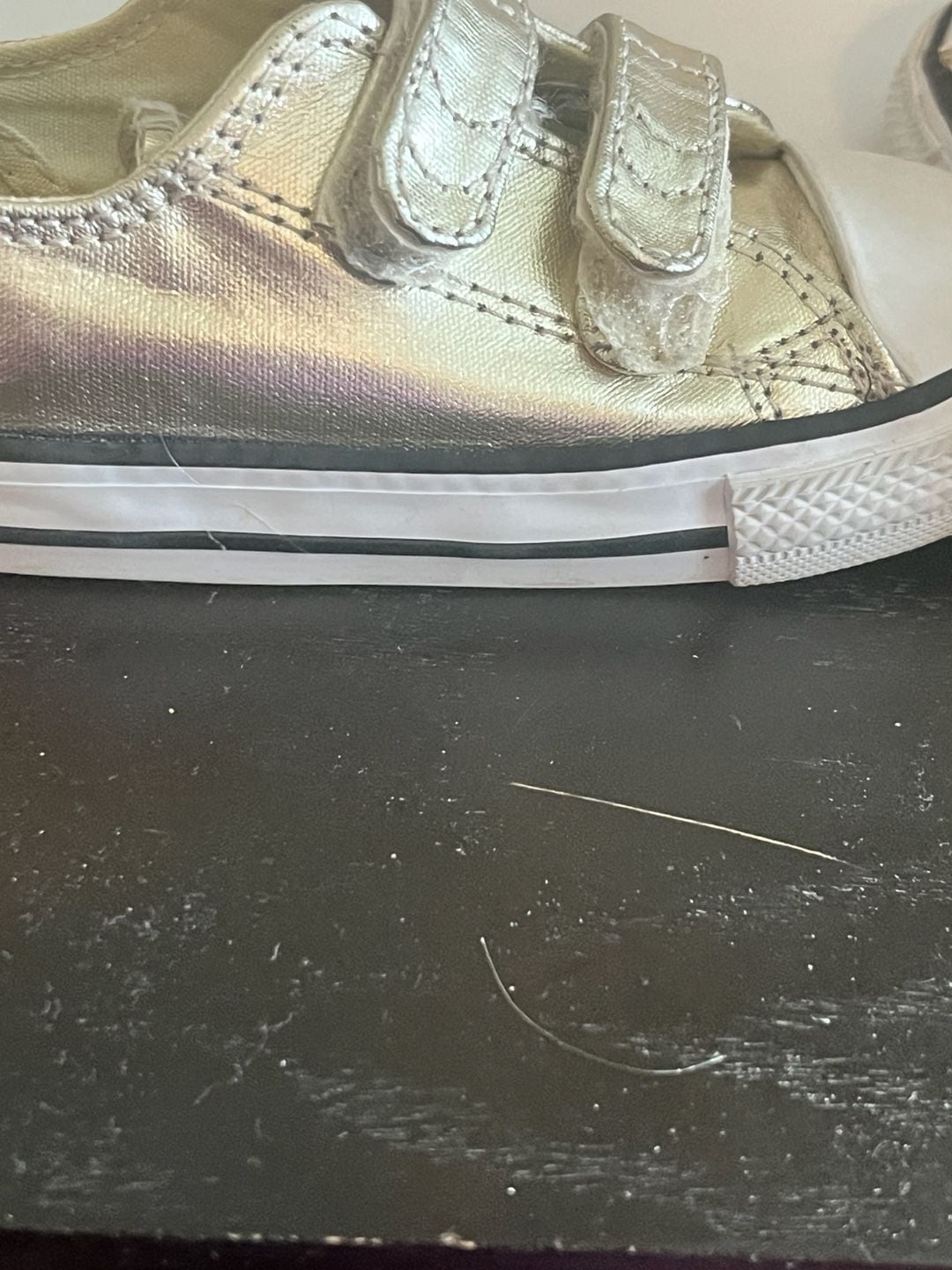 Converse All Star Sneakers Gold Metallic kids 6