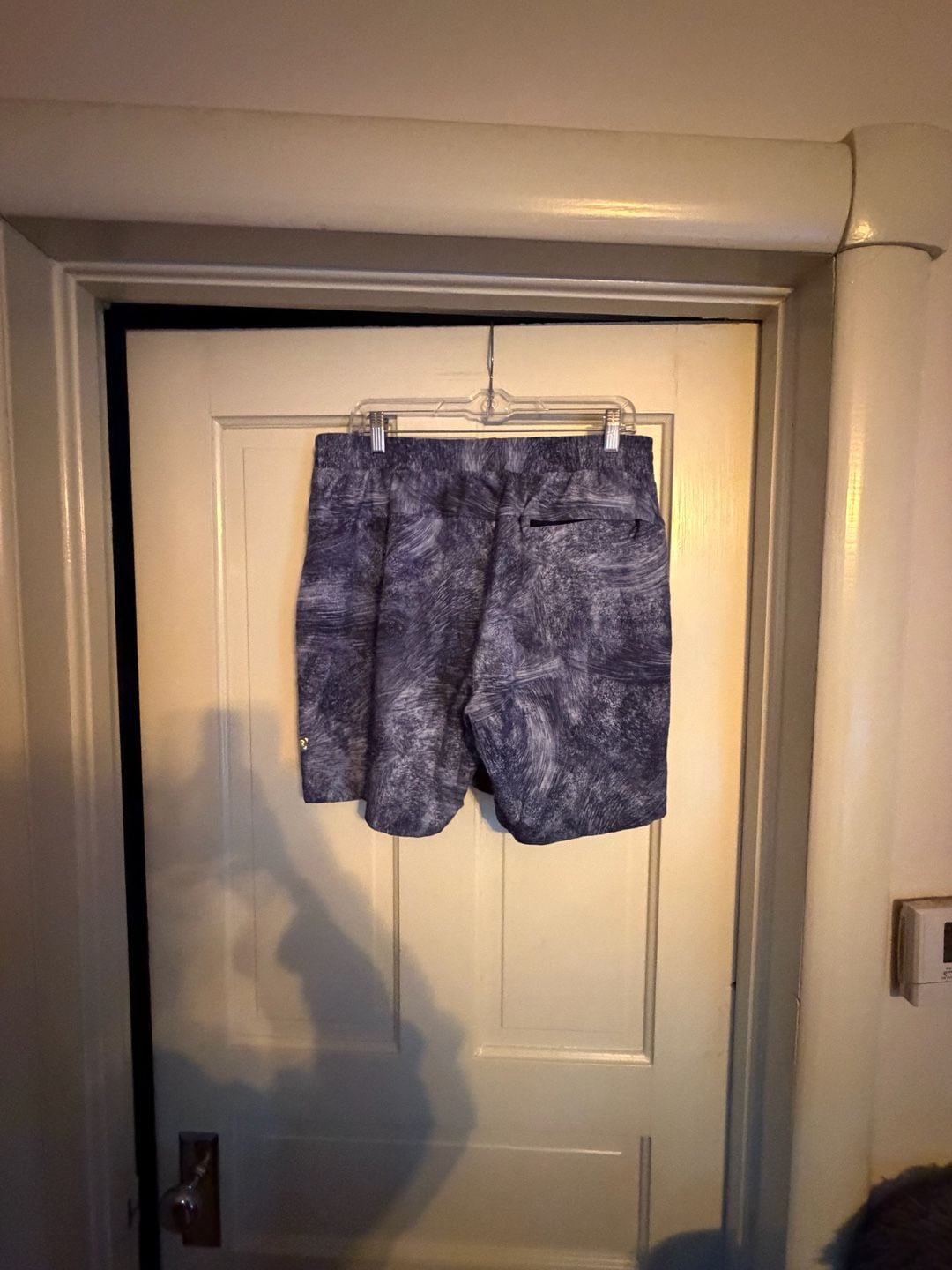 Lululemon Metal Vent Tech Shorts Size 32 Grey Patterned Athletic 6
