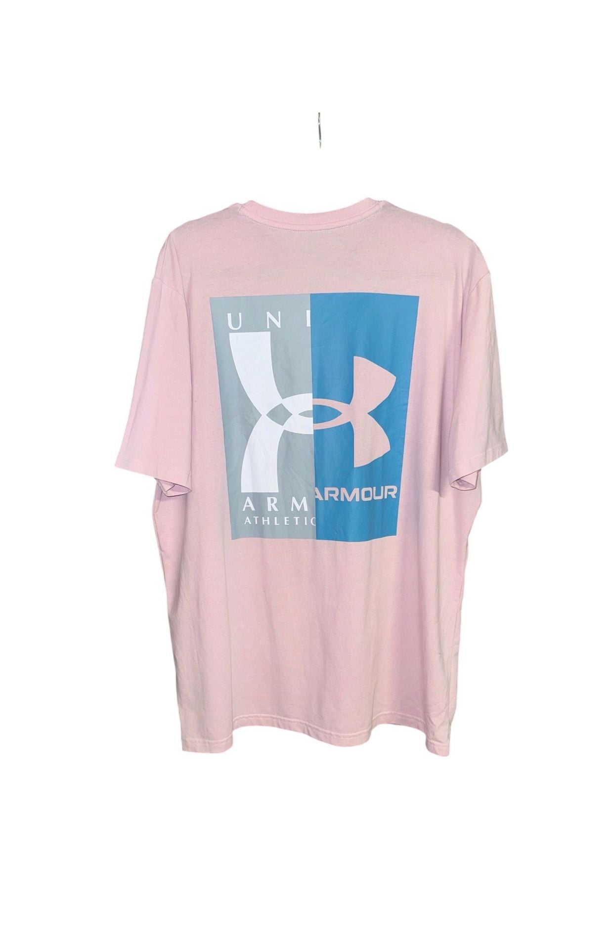 Under Armour T-Shirt Size XL Pink Graphic Logo 6