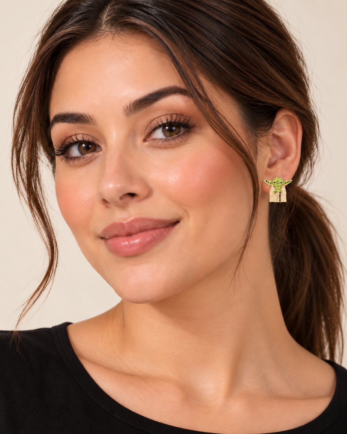 BaubleBar Star Wars Grogu Earrings New In Box 1