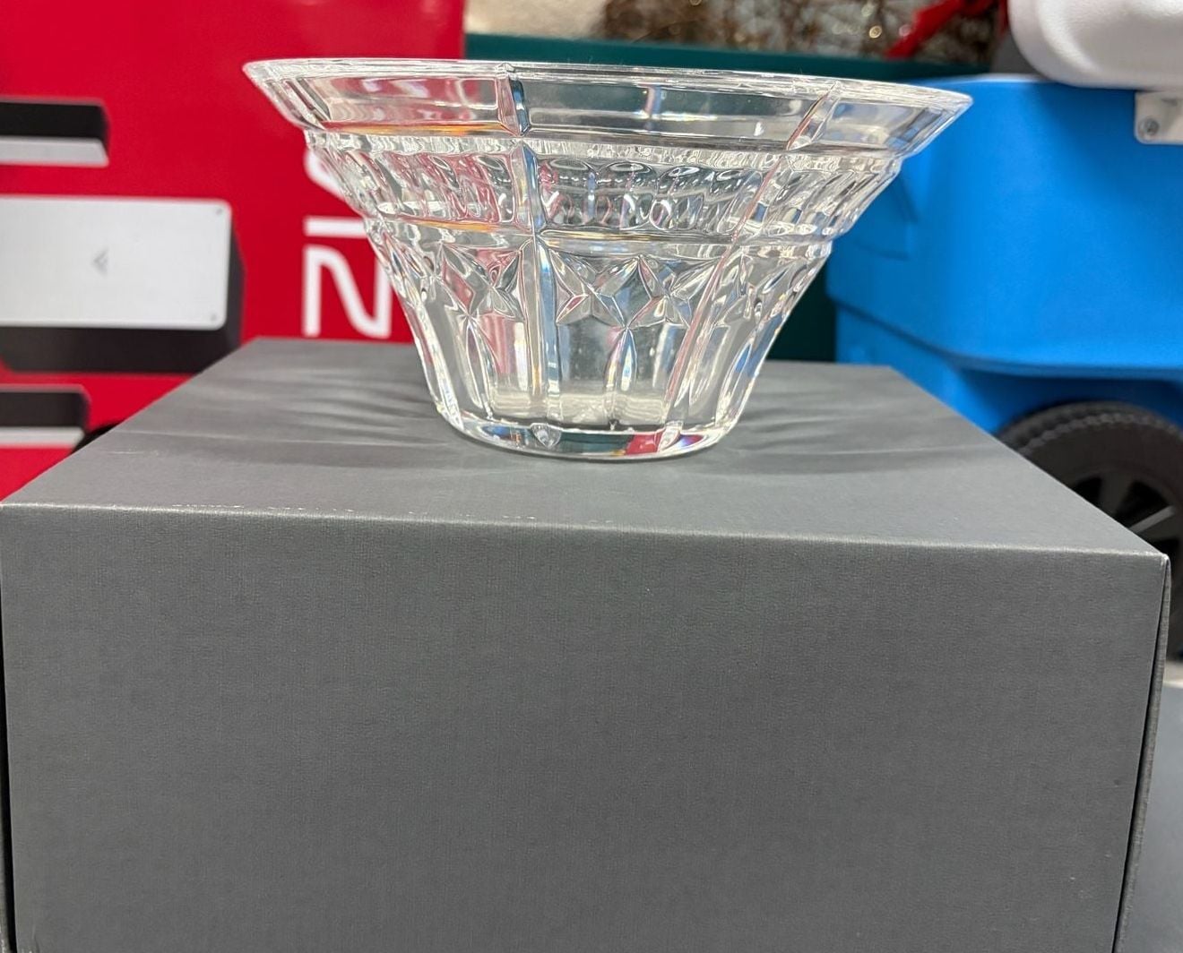 Waterford Crystal Lismore Sugar Bowl With Box 3