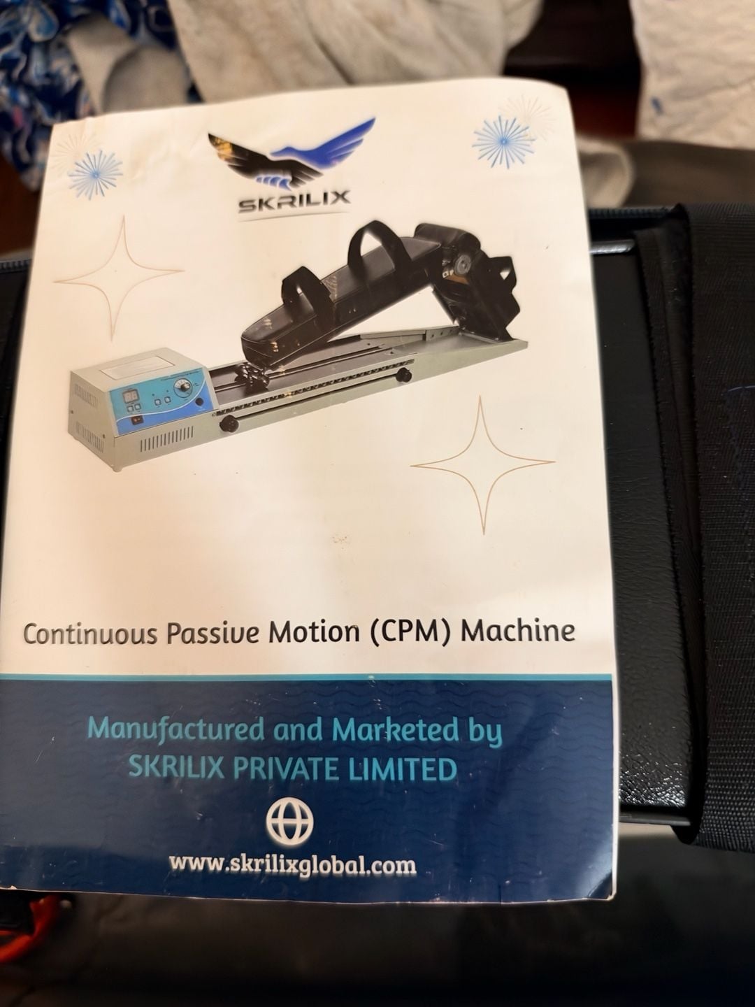Skrilix Continuous Passive Motion CPM Machine 2