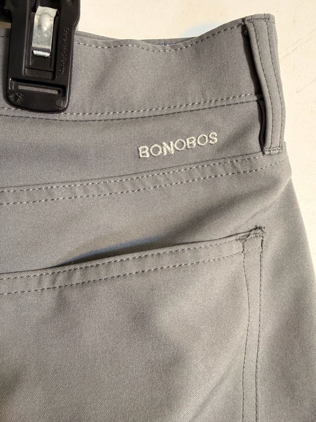 Bonobos Golf Chino Pants 38x30 Gray Recycled Polyester 4