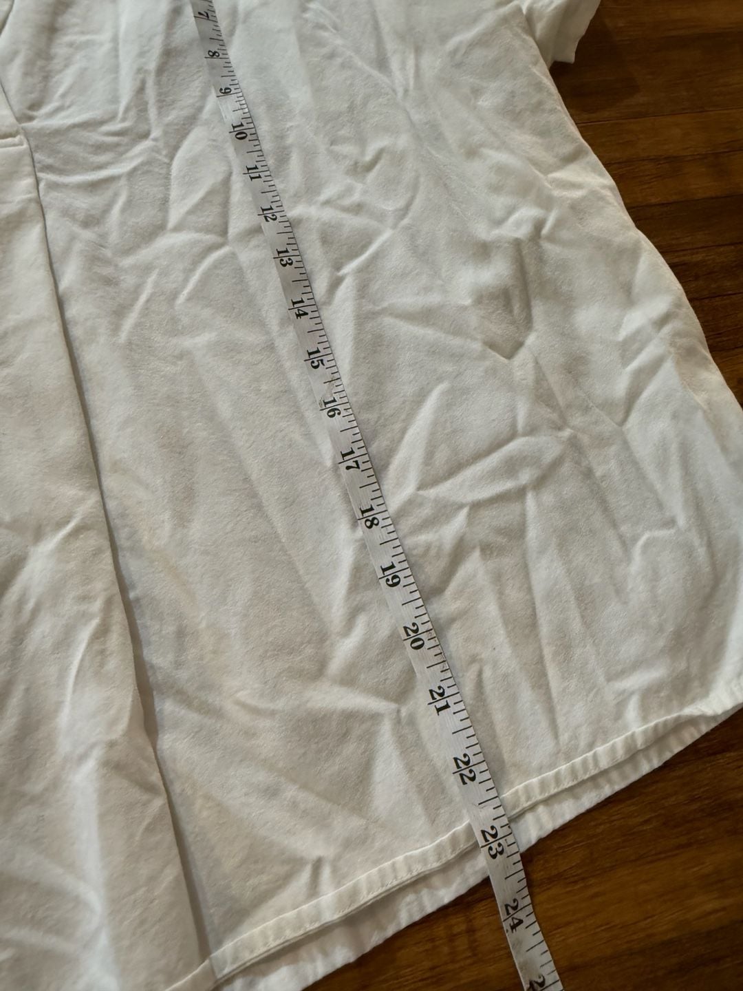 Madewell Short Sleeve Shirt Size M White Pullover Collared Top (b1) 6