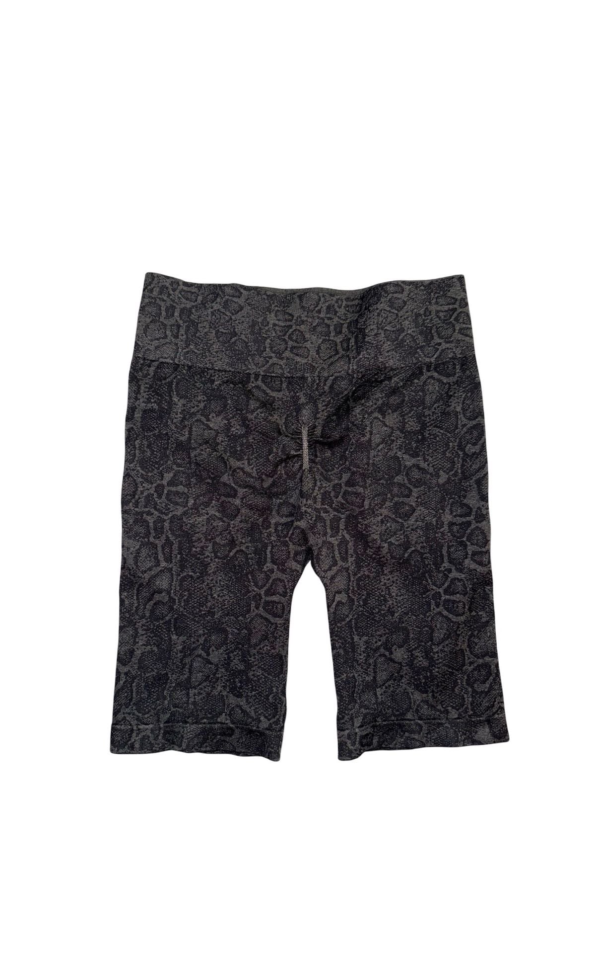 Gymshark Animal Seamless Cycling Shorts Black Animal Print 4