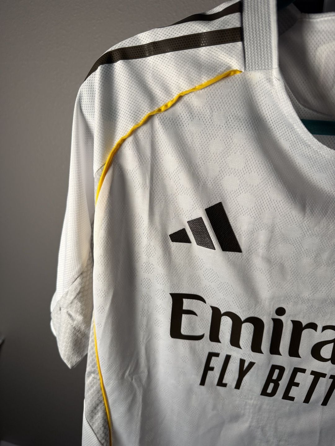 Adidas Real Madrid Vini Jr. 7 Jersey Size L White 6