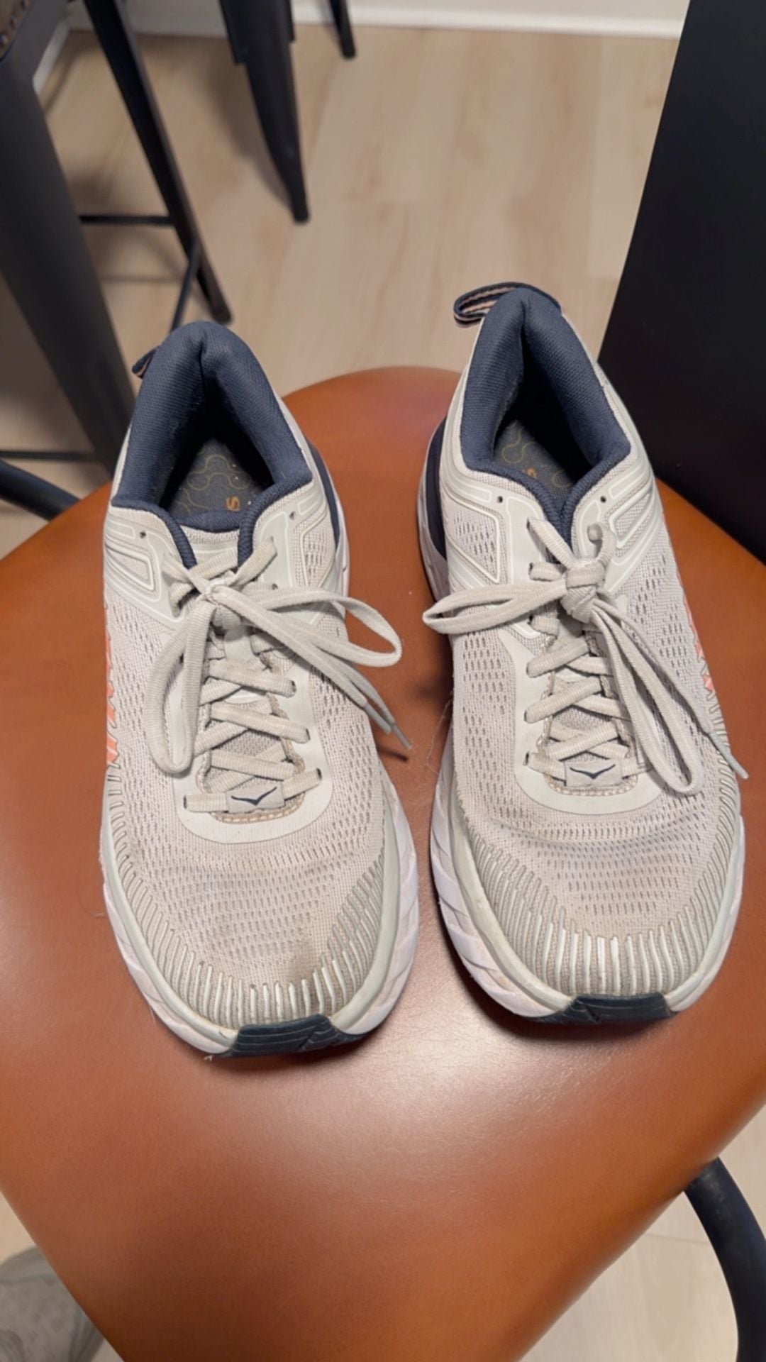 Hoka One One Bondi 7 Women's Size 10.5 Running Shoes Lunar Rock ..., 8