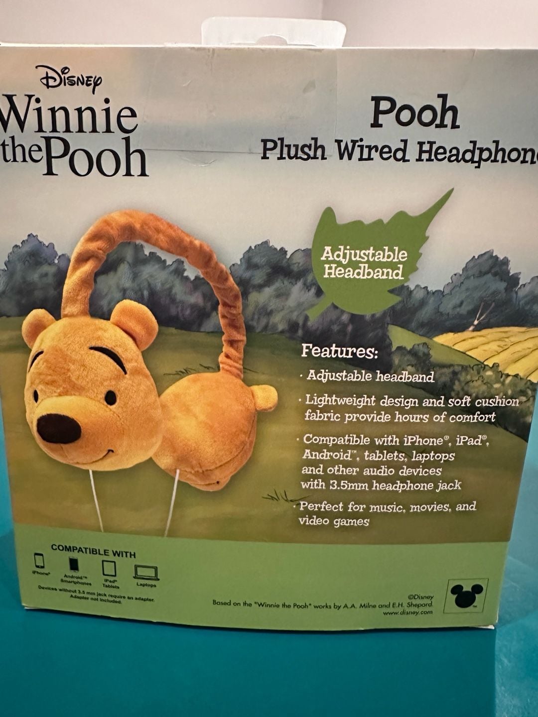 Disney Winnie the Pooh Plush Wired Headphones 2