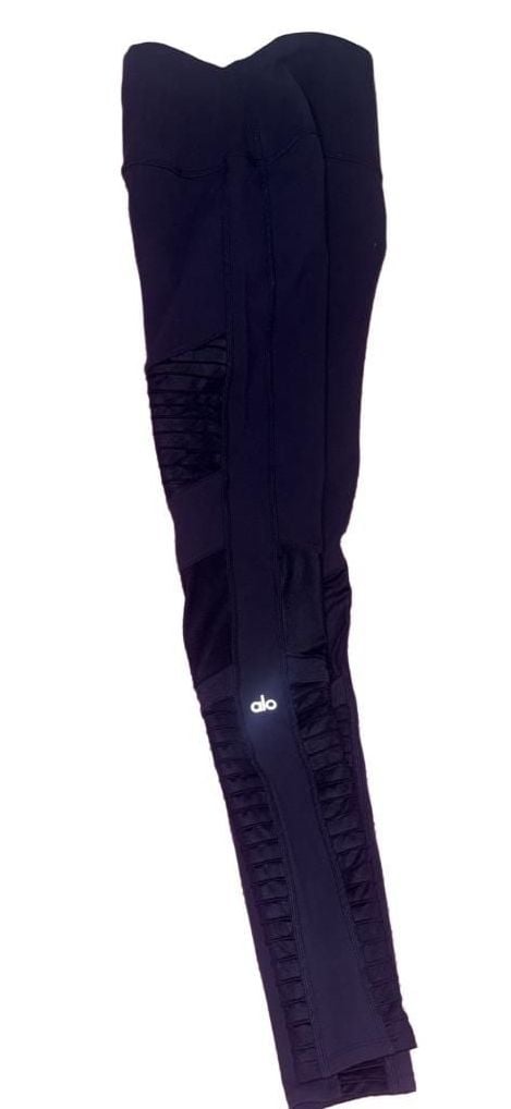 Alo Yoga High-Waist Moto Legging Size XS navy bur 7