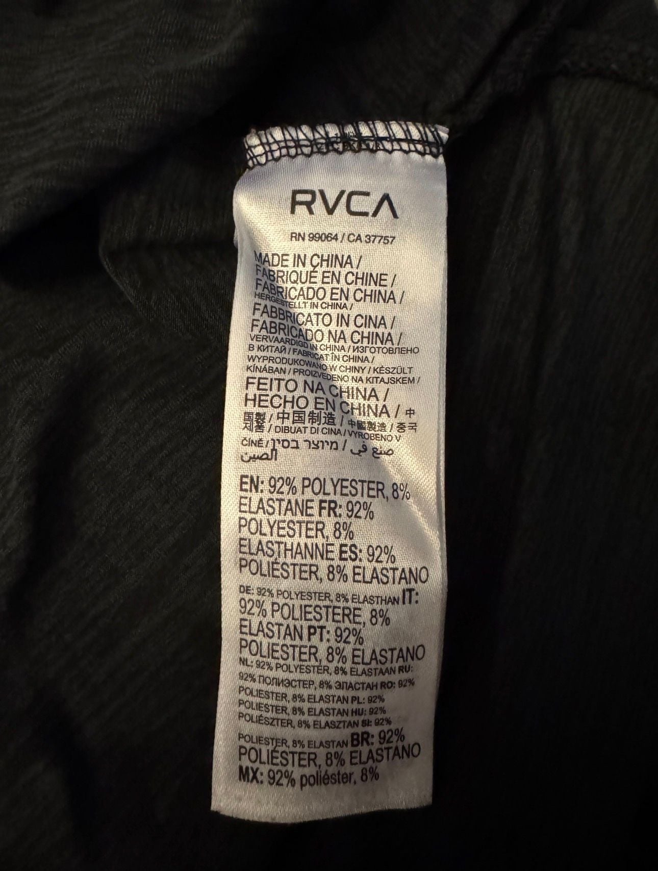 RVCA Women's C-ABLE Cropped Workout Hoodie 4