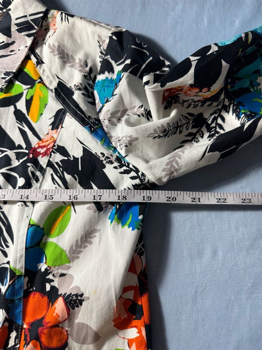 Sportelle Floral Zip Jacket Size S 4