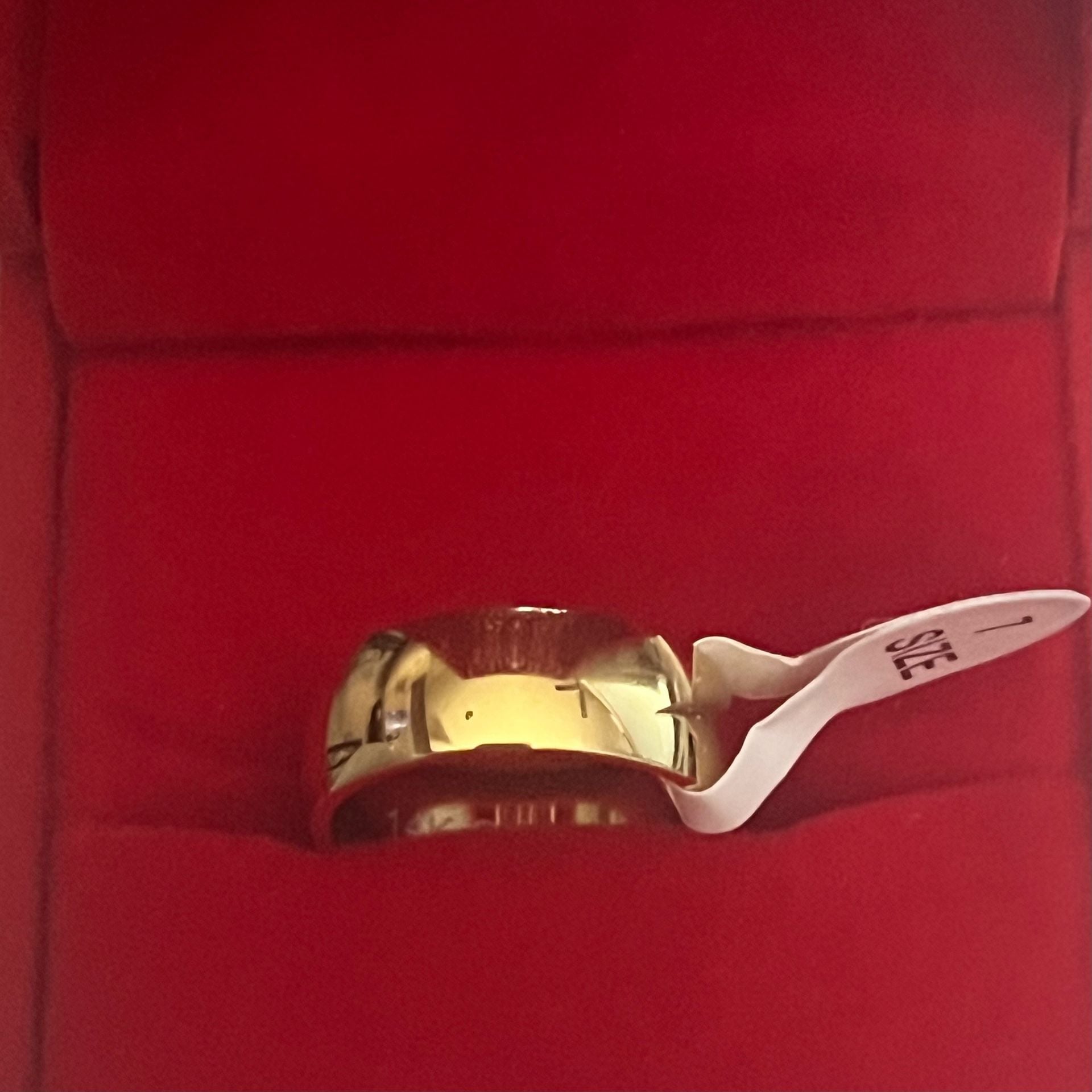 14K GF 4mm Band Dome Polished Finish Size 7 4