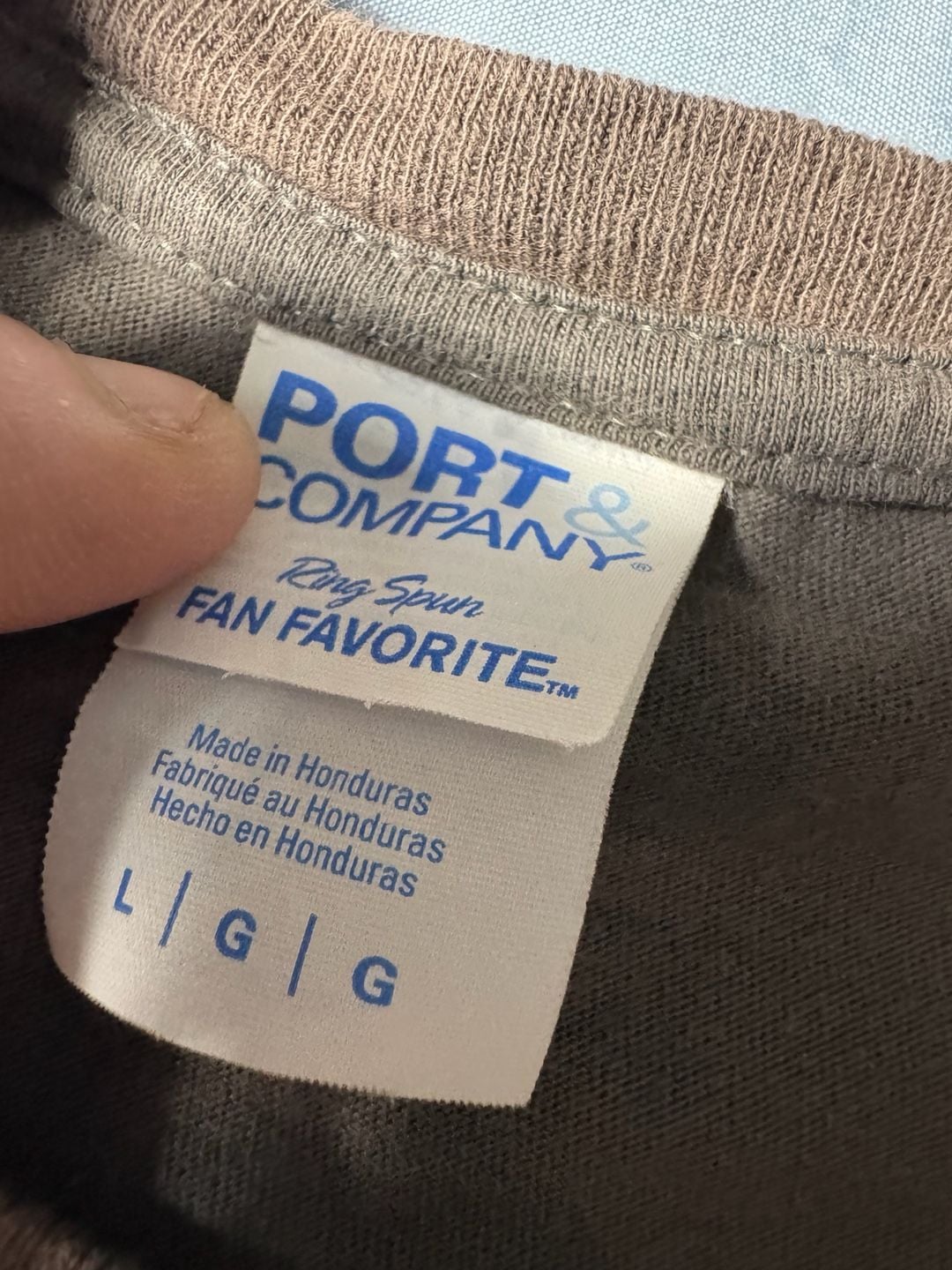 Port & Company Elvis Presley T-Shirt Size L Gray Graphic Tee 3
