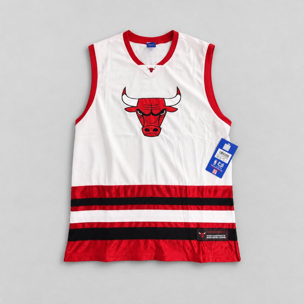 Chicago Bulls NBA Basketball Jersey White Red 2