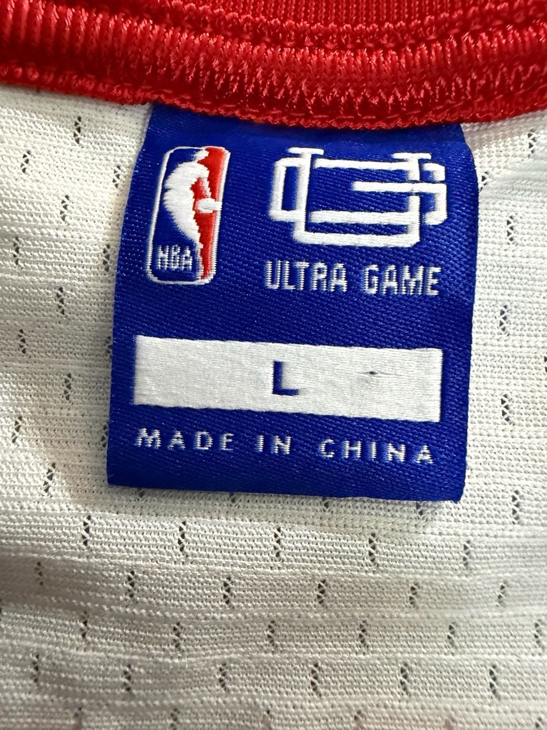 Chicago Bulls NBA Basketball Jersey White Red 5