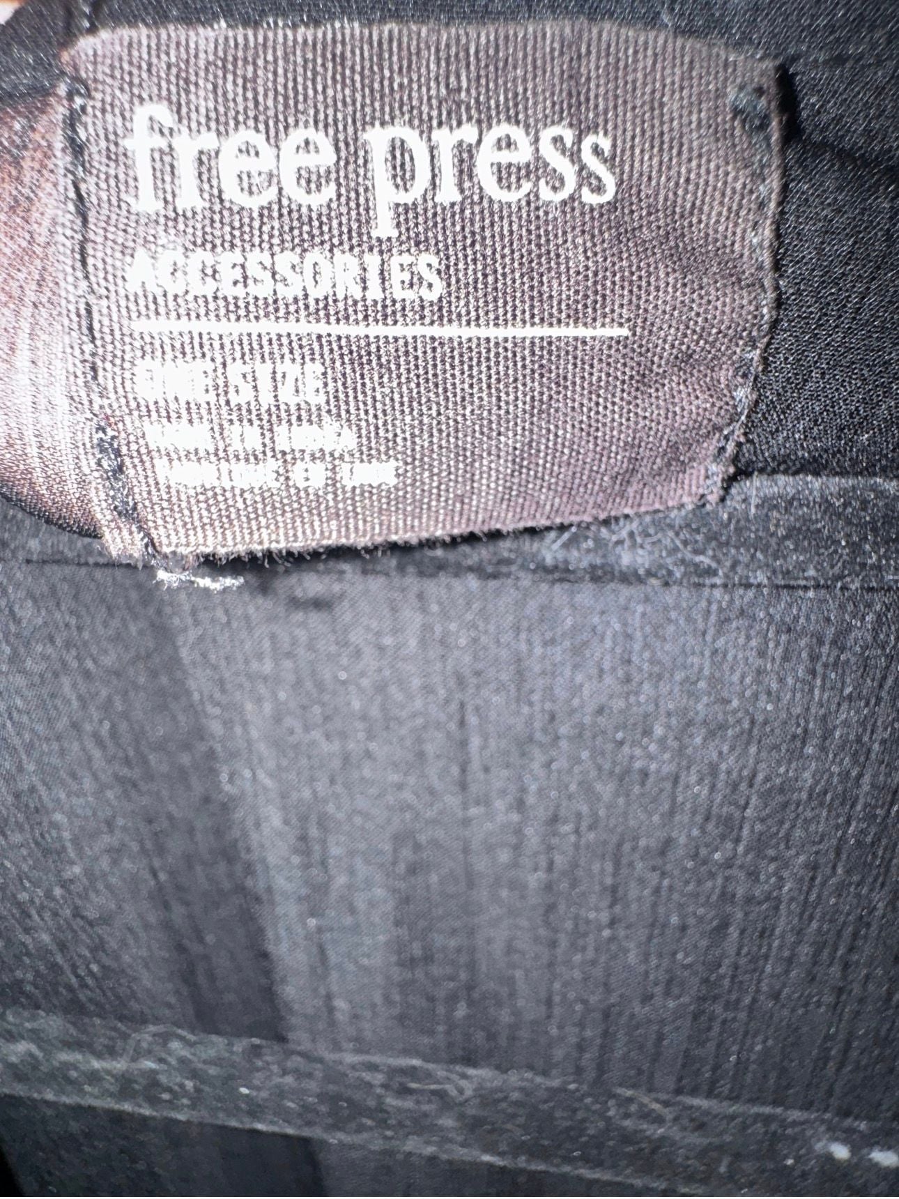 Free Press Black Ruffle Open Front Kimono Cardigan 3
