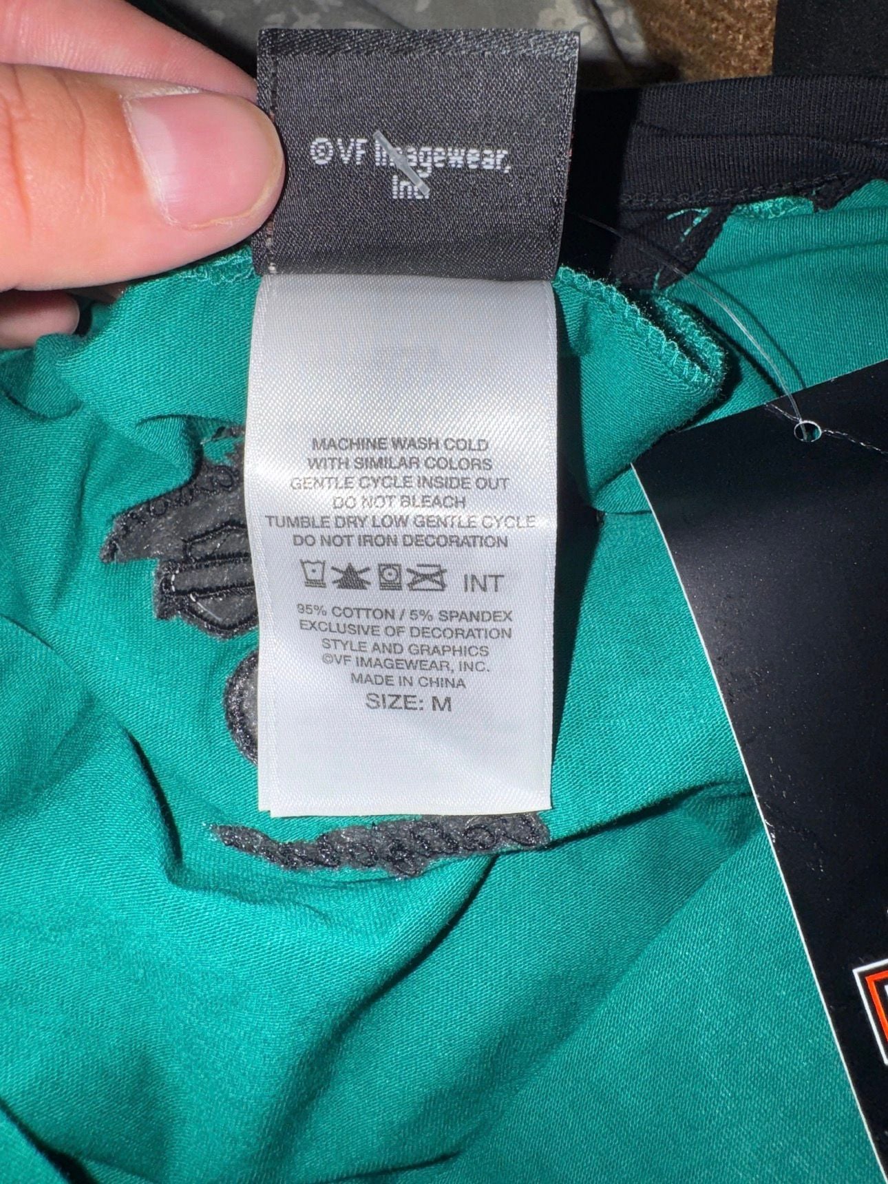 Harley-Davidson Tank Top Size M Green 3