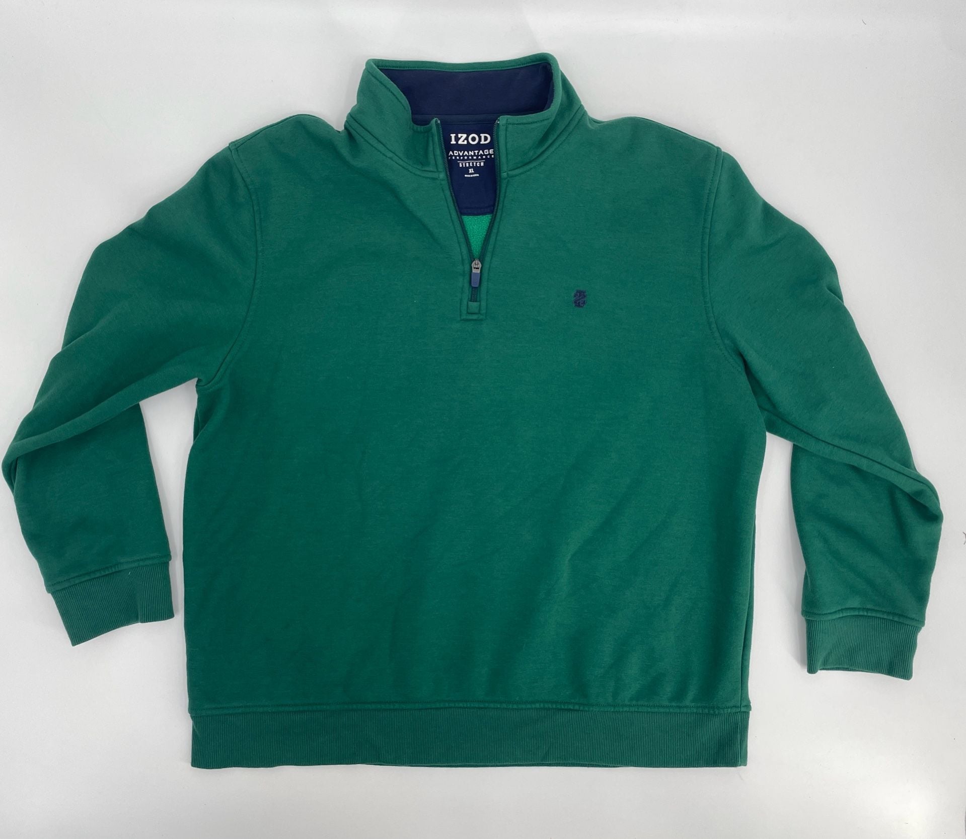 IZOD Advantage Performance Stretch 1/4 Zip Pullover XL 3